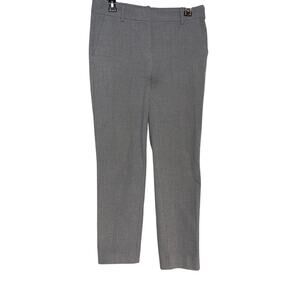 ￼J.CREW RUBY CROP PANT SIZE 6 gray